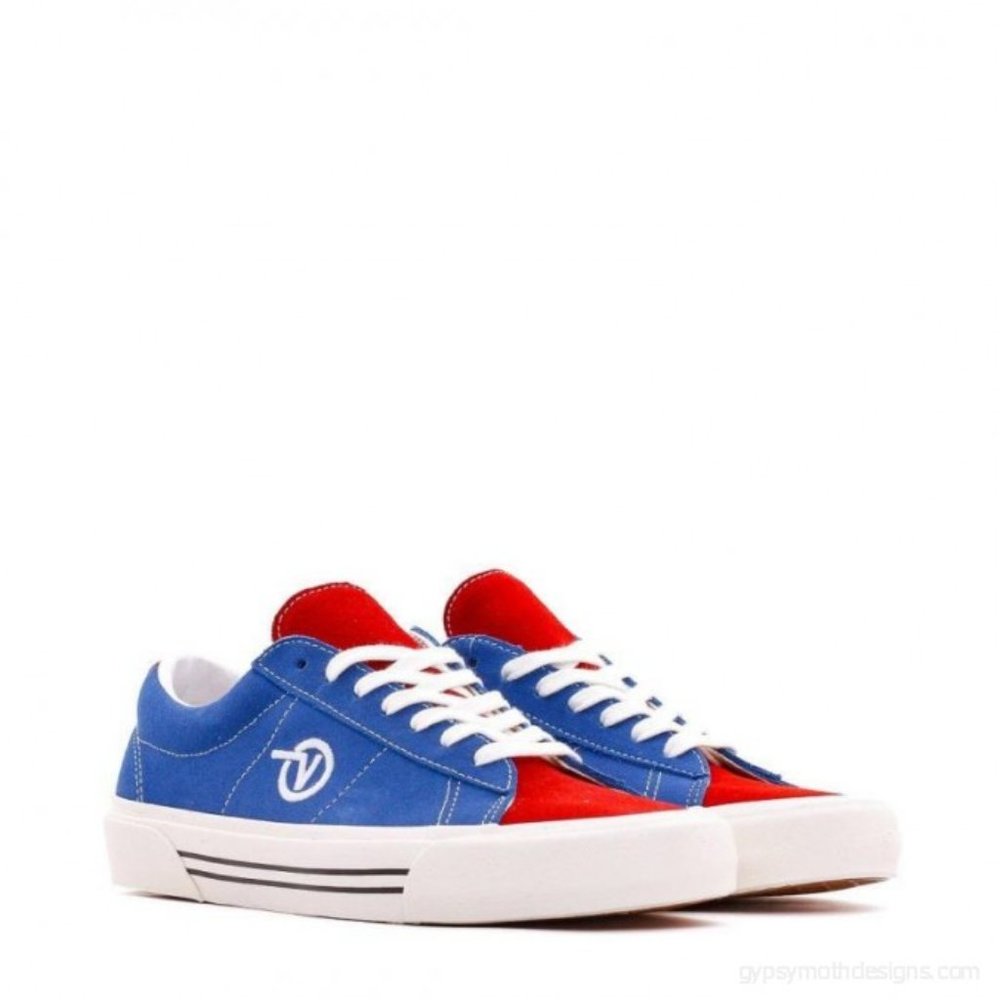 Vans Sid DX Anaheim Factory OG Blue/OG Red